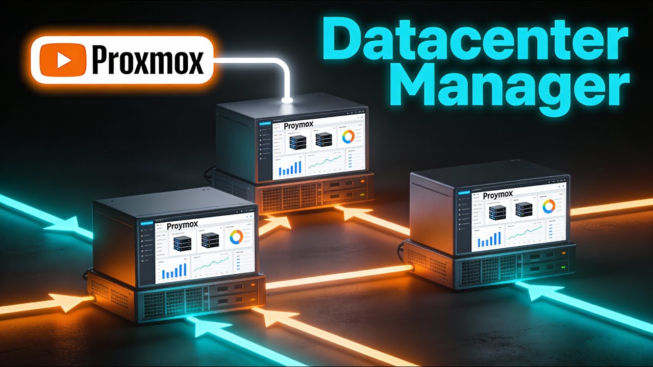 Кластер в Proxmox за 3 минуты + интеграция с Datacenter Manager