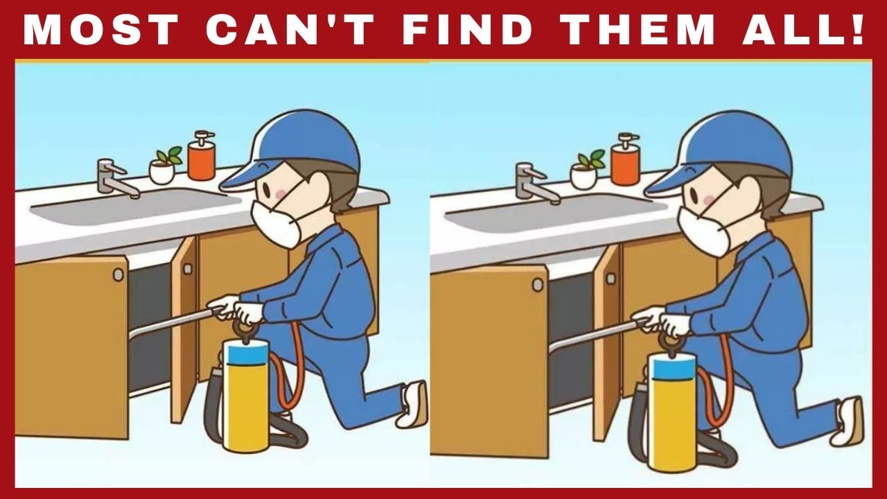 [Spot the Difference Brain Training] Can you spot what so many people are missing?