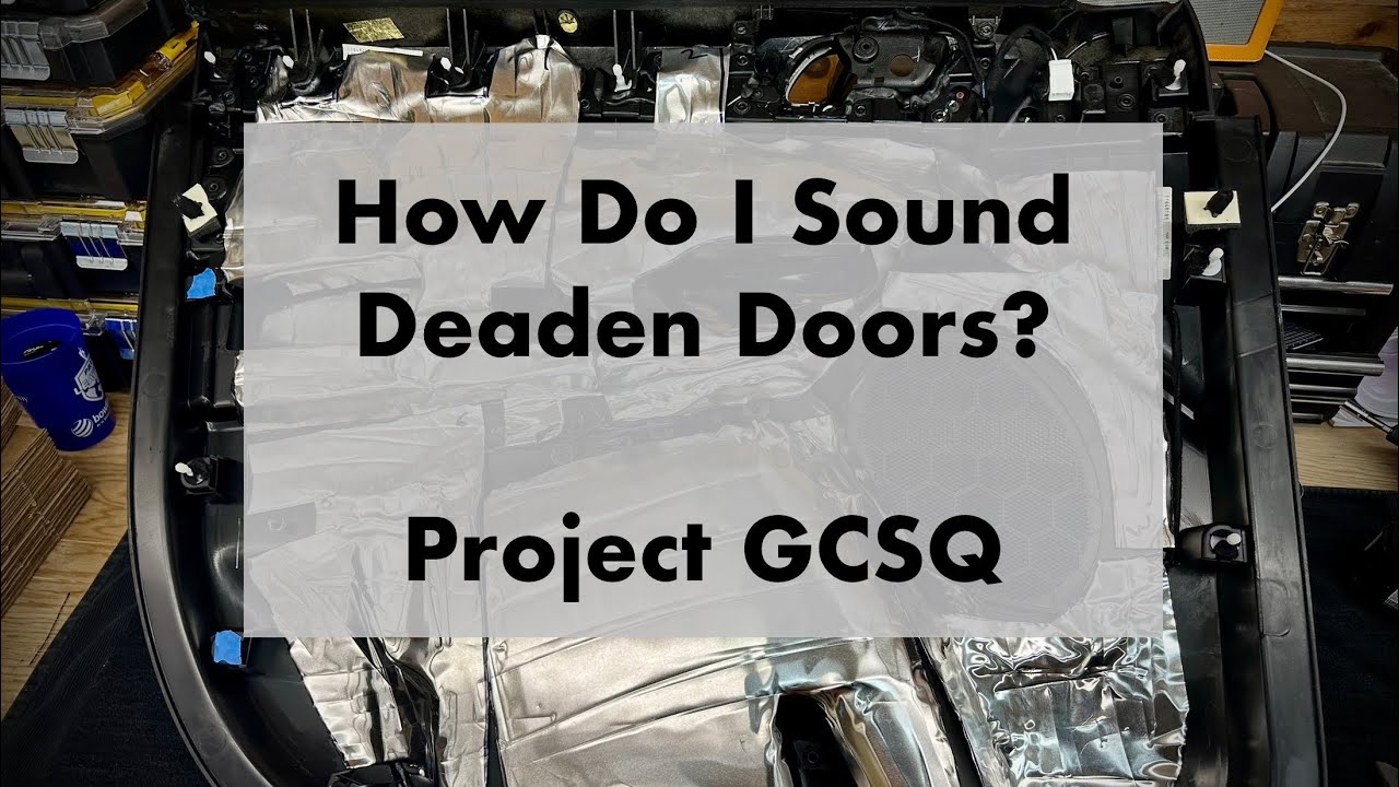 Как сделать двери заглушёнными? Проект GCSQ при участии Resonix Sound Solutions