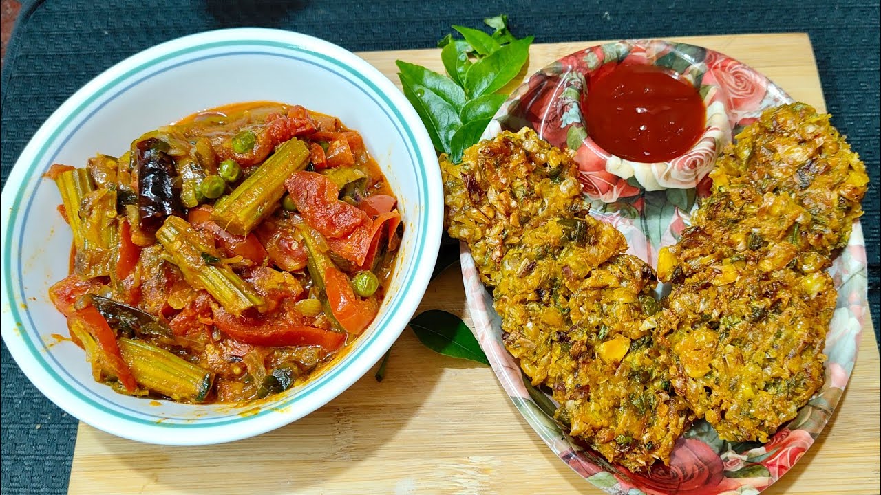 Drumstick Tomato | Corn fritter