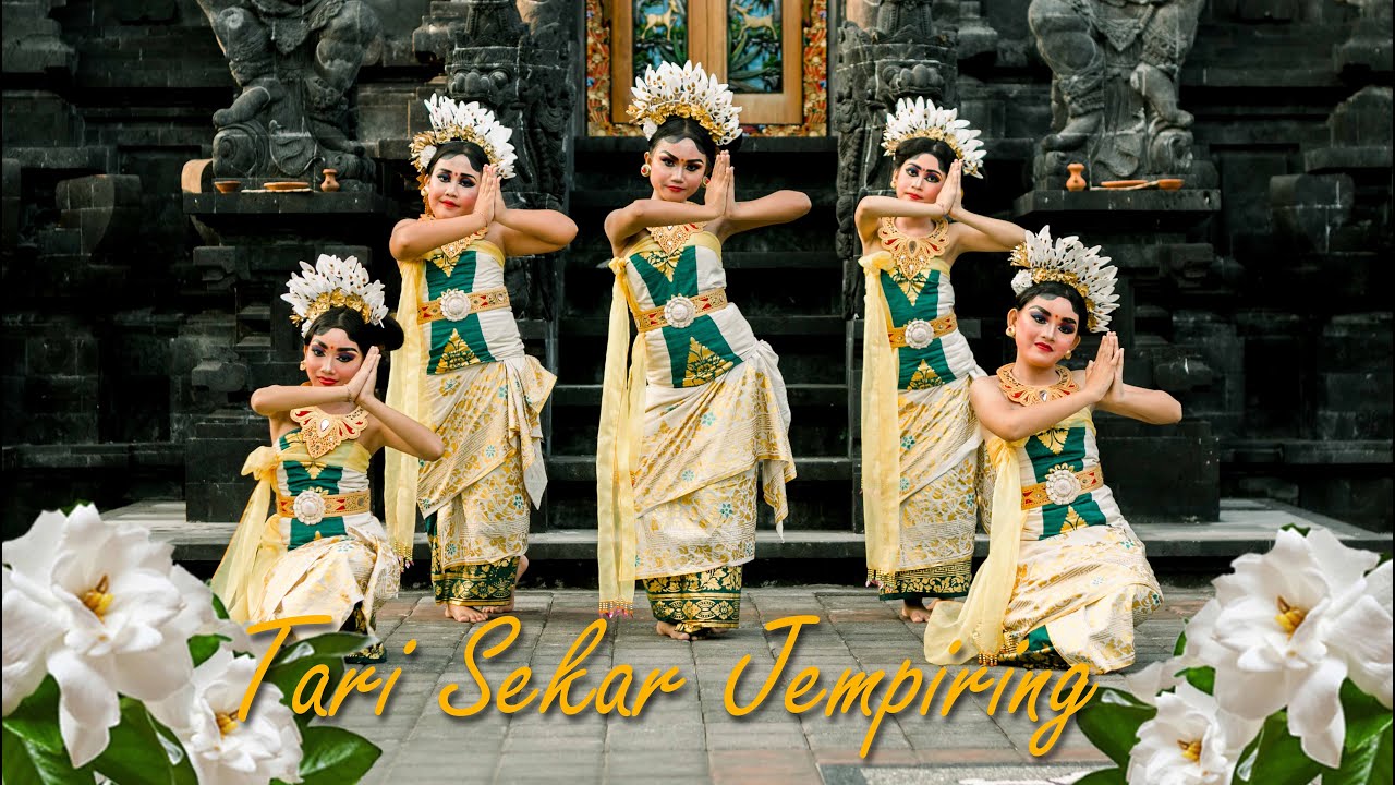 TARI SEKAR JEMPIRING - MASKOT KOTA DENPASAR - SANGGAR TARI INDRA SRAYA