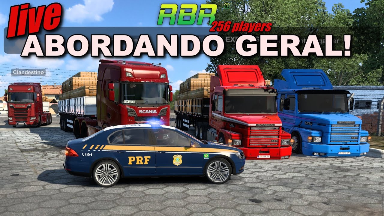 PRF NO GAME - MAPA RBR - ETS2 / NOVO SERVIDOR