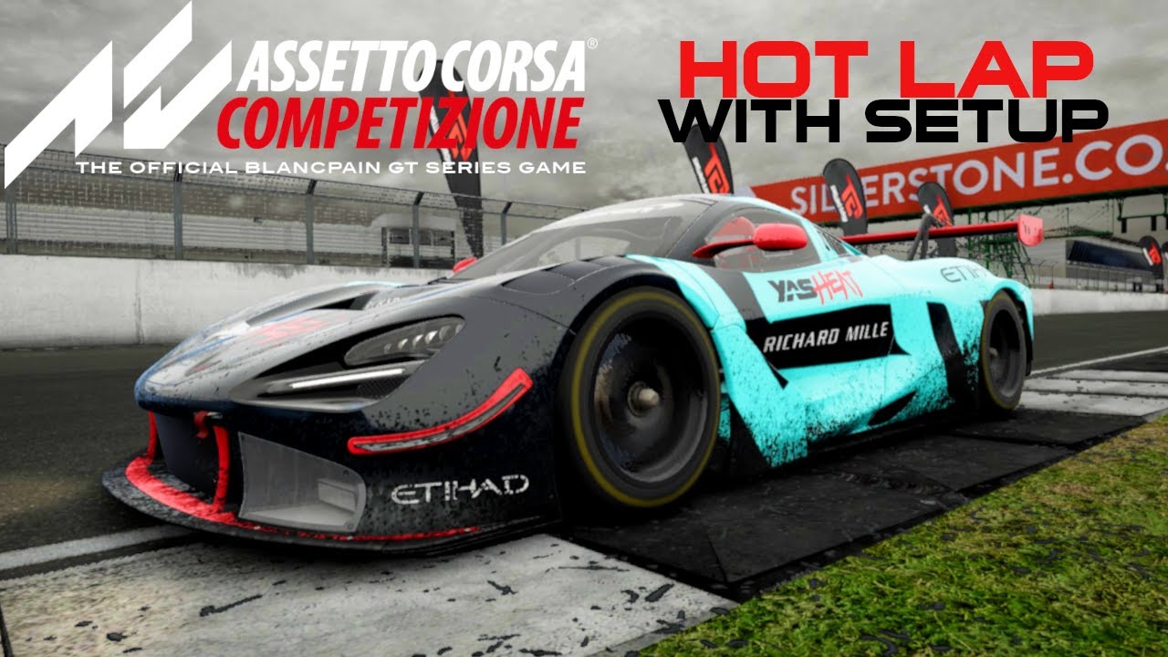 ACC McLaren 720s GT3 Silverstone [2018] Hotlap 1:54.102 w/ Setup in desc.