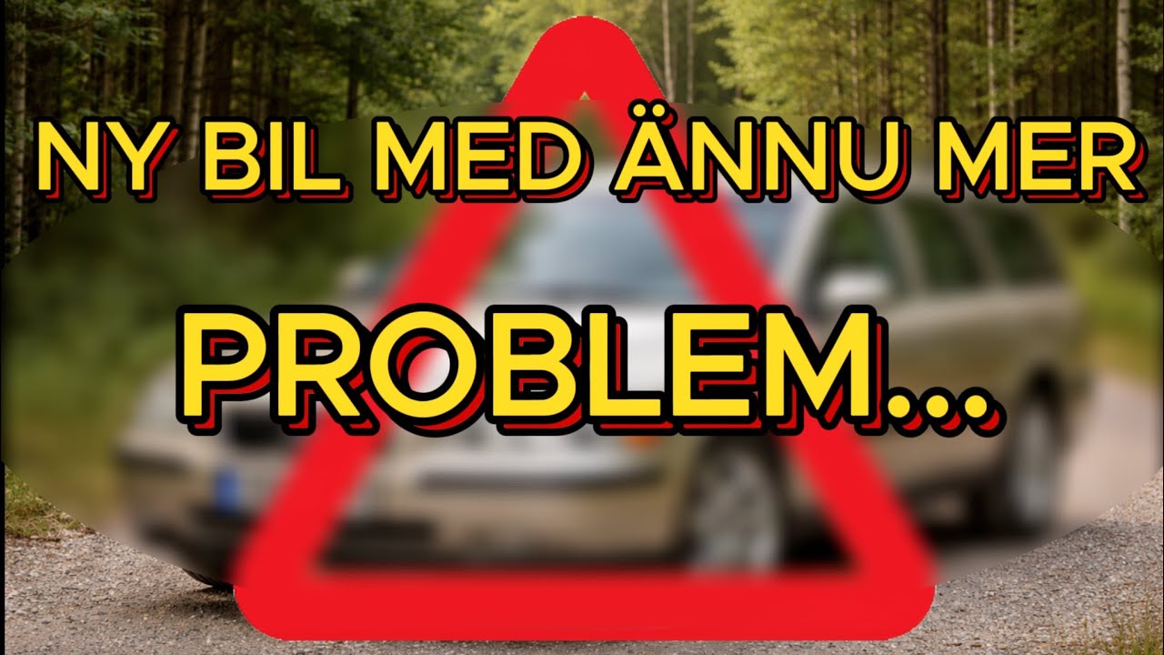 K&Ouml;R 25 MIL MED FELKOD - STANNA OMEDELBART - HUR SKA VI L&Ouml;SA DETTA? 