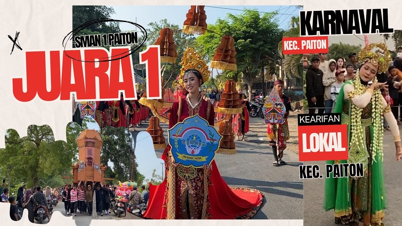 Juara 1 Karnaval Kec. Paiton HUT RI ke - 79