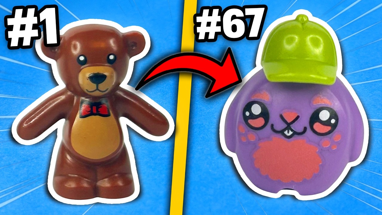I bought EVERY LEGO Plush...