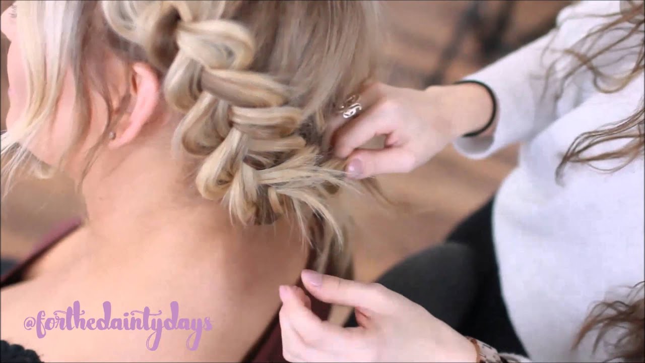 Short Hair Crown Braid Tutorial