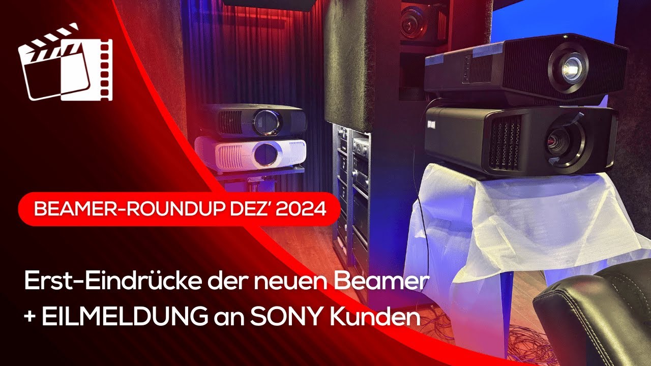 Beamer Round-Up: Epson, JVC & Sony 2025 - überraschende (Erst-) Eindrücke + Eilmeldung für Sony User