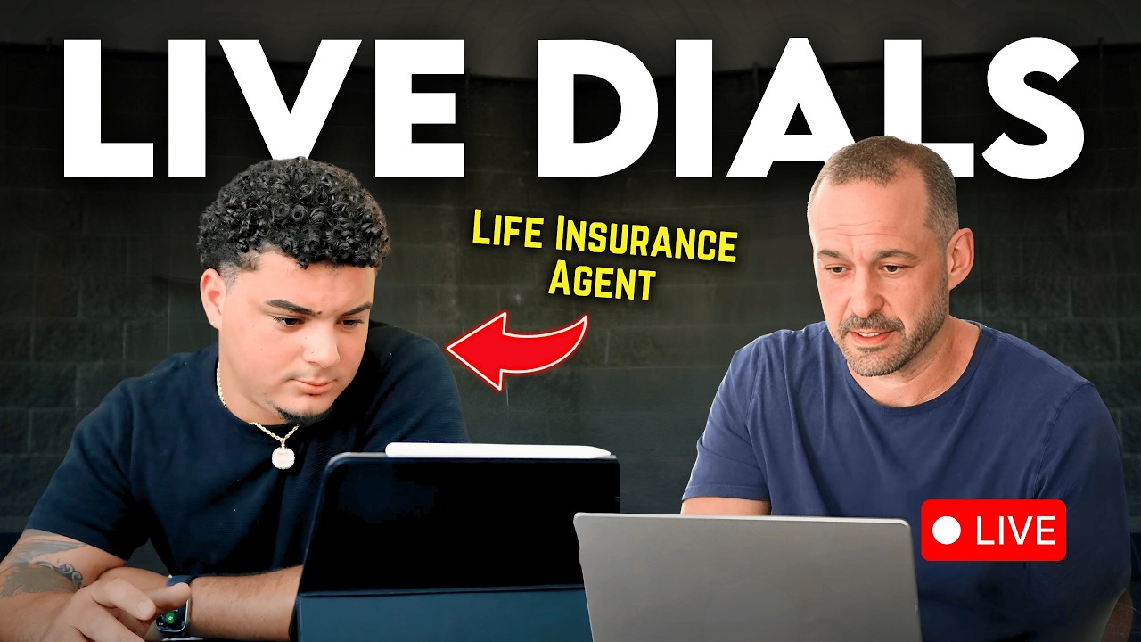 LIVE Insurance Dials: How $40k/Month Agents Dial Insurance Leads
