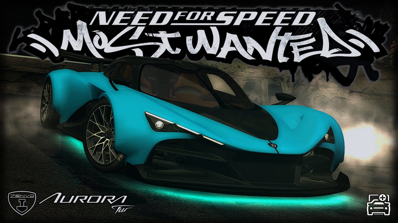 Zenvo Aurora Tur || NFS Most Wanted (2005) || Customization & Gameplay