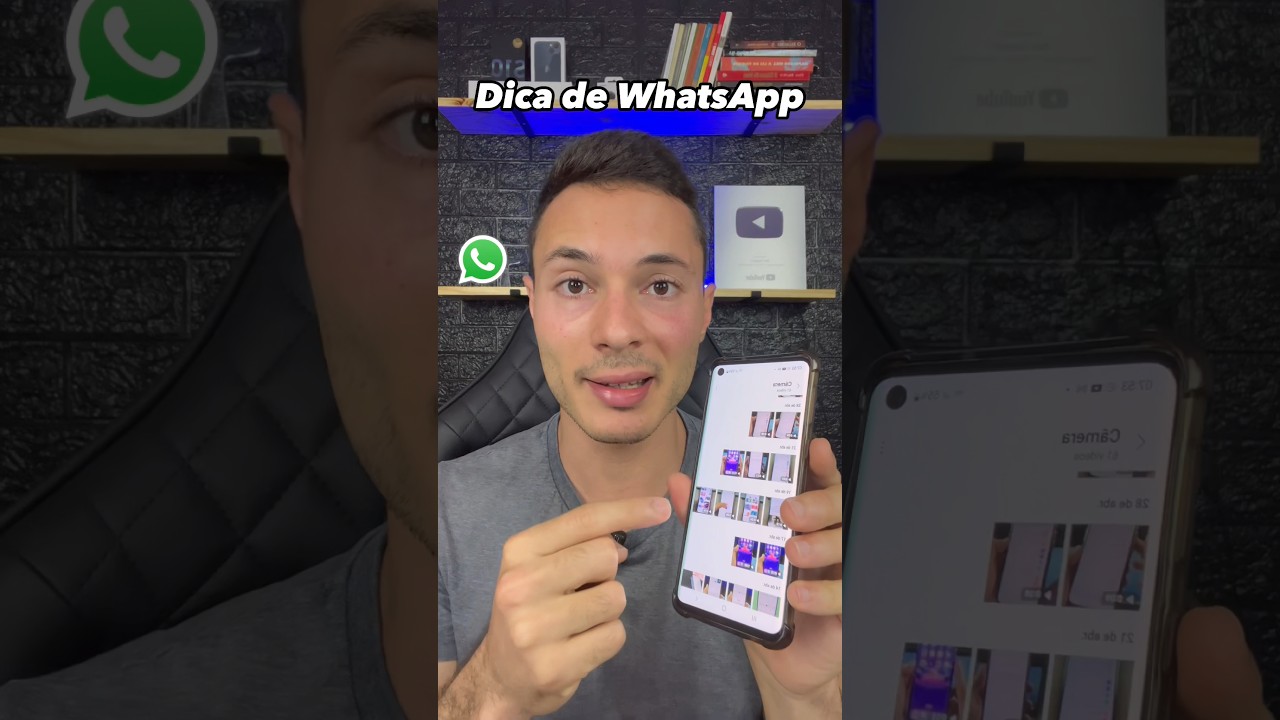 Como desativar o salvamento autom&aacute;tico de fotos e v&iacute;deos no WhatsApp #dicas #whatsapp #android