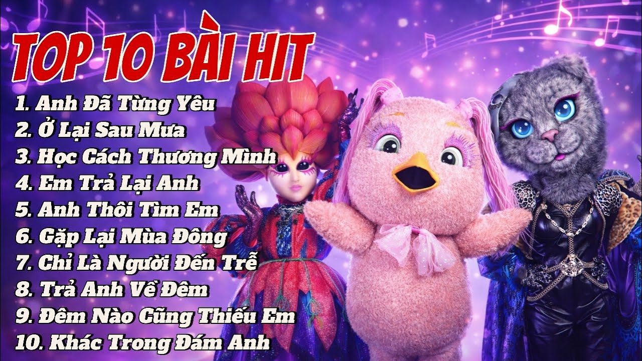 TOP 10 Bài HIT Ca Sĩ Giấu Mặt - Em Trả Lại Anh | Tổng Hợp Nhạc Ca Sĩ Mặt Nạ 2026 Hot Tiktok