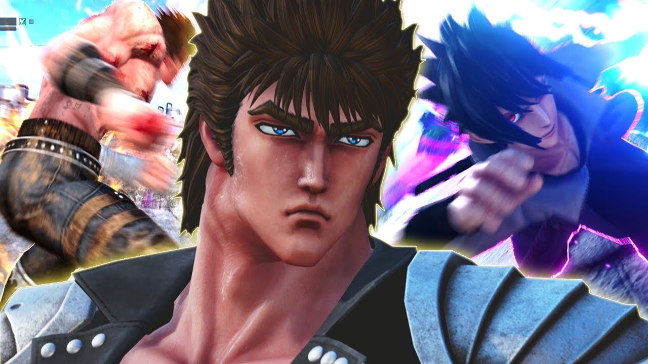 Пытаюсь сделать мемы со всеми вместе с Кенширо! Онлайн-матчи Jump Force