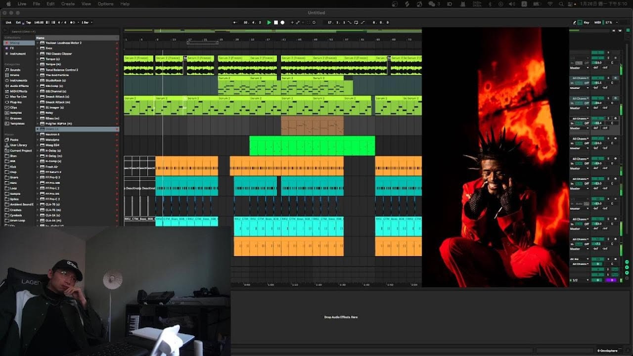 Making a type beat for lil uzi vert from scratch | Abelton Live Cook up