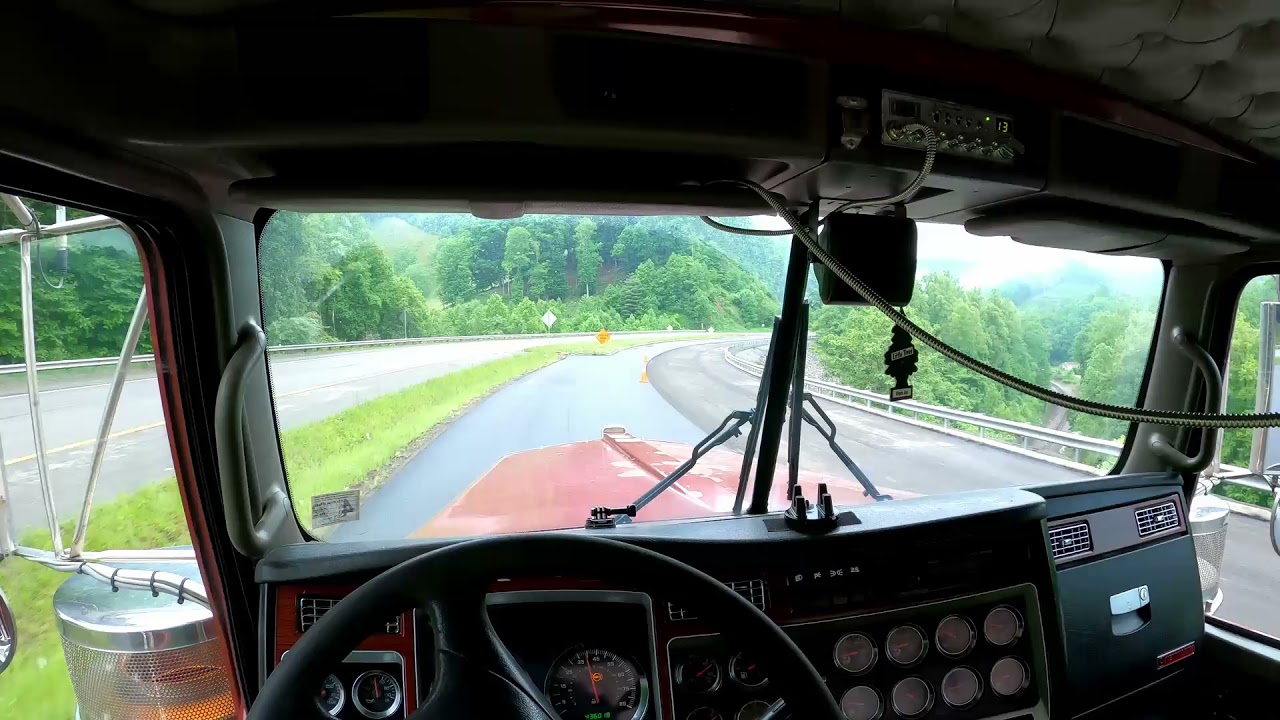Kenworth W900 13 speed pov.