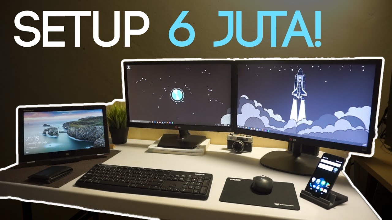 SETUP Multi-Device, Multi-Monitor Wireless Budget 6 JUTA!