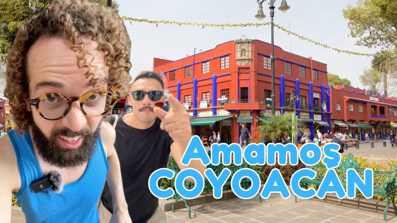 Una TARDE conociendo COYOACÁN en CDMX ✨🇲🇽 Rosvin