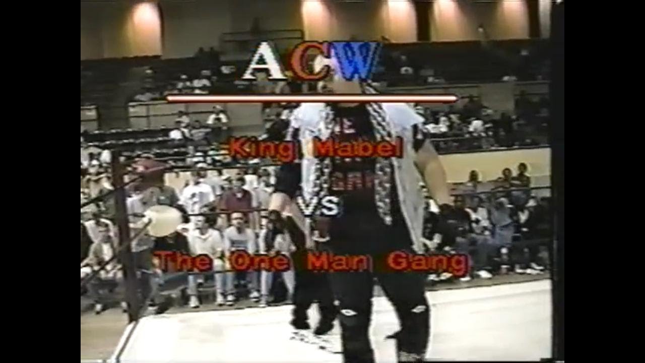 One Man Gang против King Mabel — ACW Greenwood, MS 1998