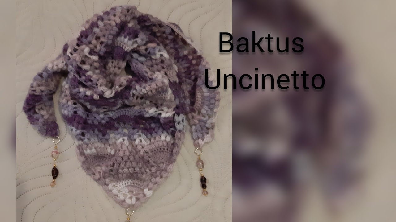 Baktus / scialle uncinetto