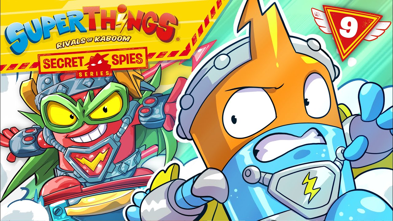 😎 EPISODIO SUPERTHINGS 🕵️ Ep 9 | Kid Kazoom, Kid Fury e la super gara  | SERIE PER BAMBINI