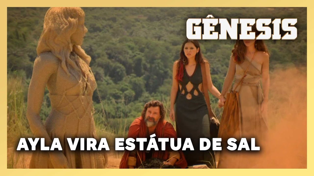 NOVELA GÊNESIS: Ayla vira estátua de sal ao olhar para Sodoma sendo destruída