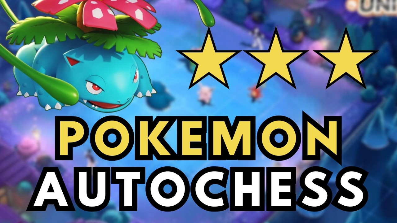 Venusaur Re-Roll Wins Every Game in Pokémon’s Official Autochess