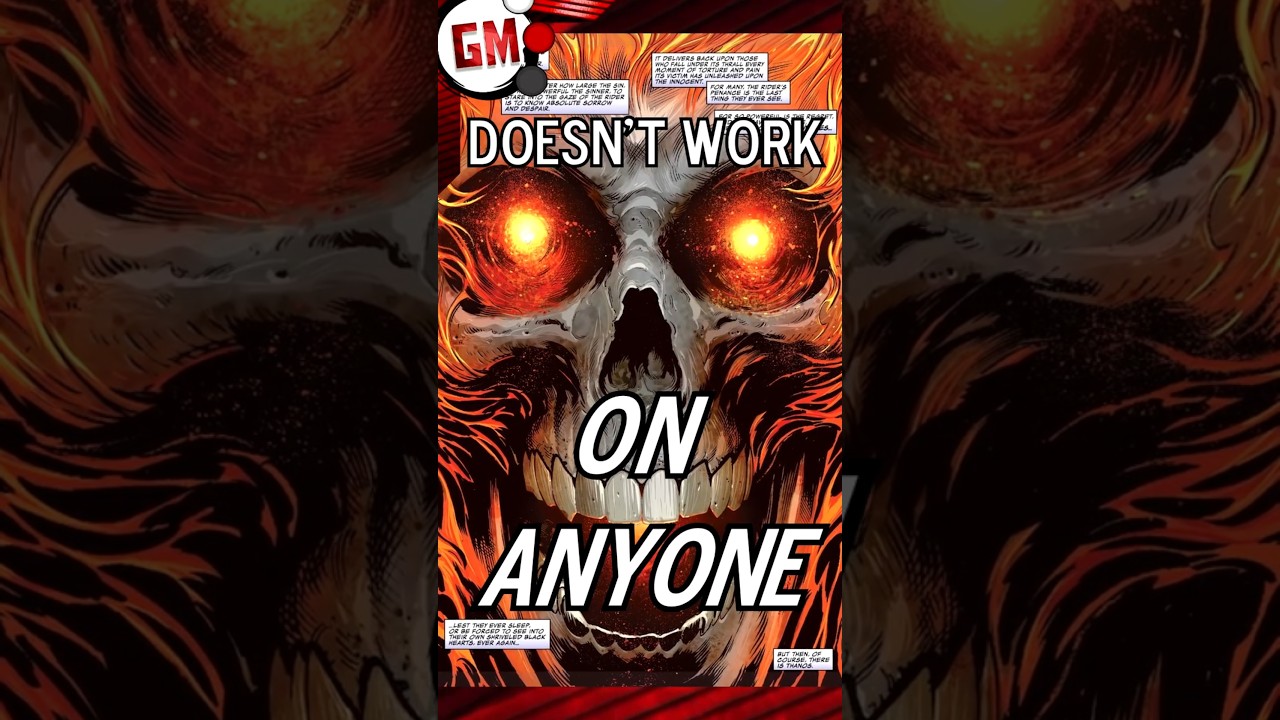 Ghost Rider's Worthless Super Power