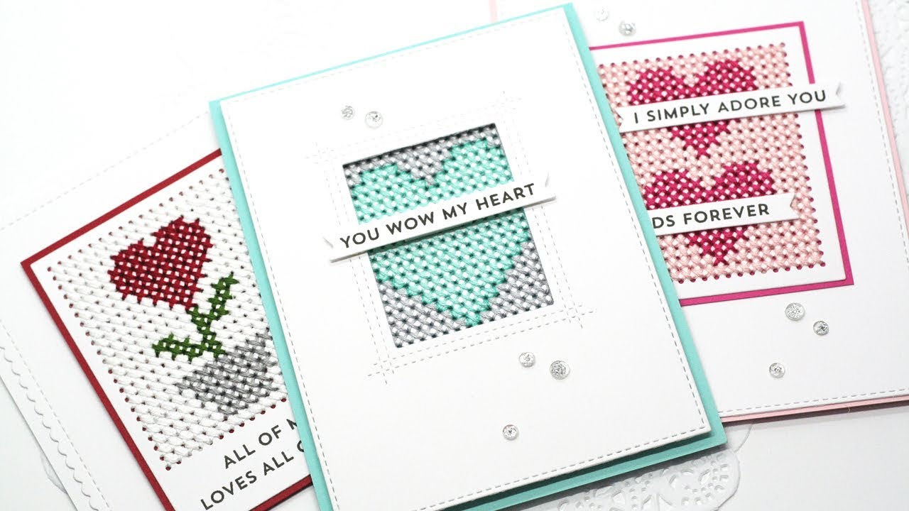 Stitched With Love - How to Add Stitching to Cards