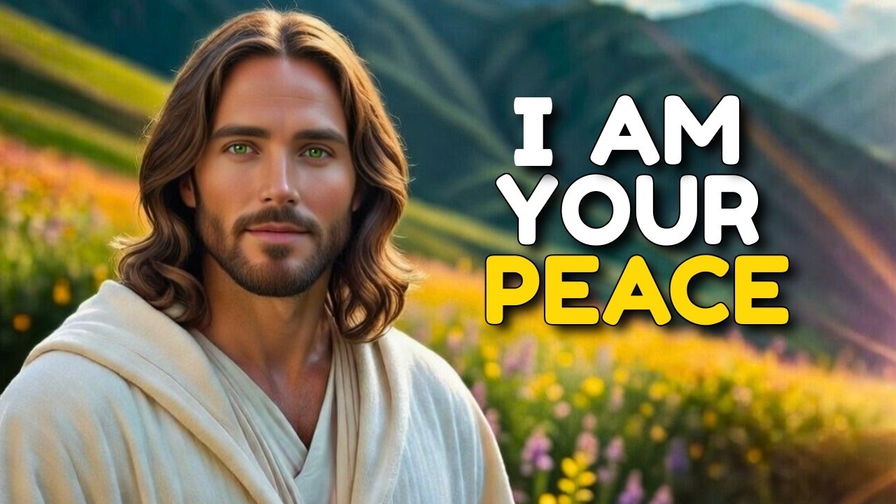 𝐆𝐨𝐝 𝐌𝐞𝐬𝐬𝐚𝐠𝐞: RECEIVE MY PEACE TODAY| God's Message for you | Jesus message