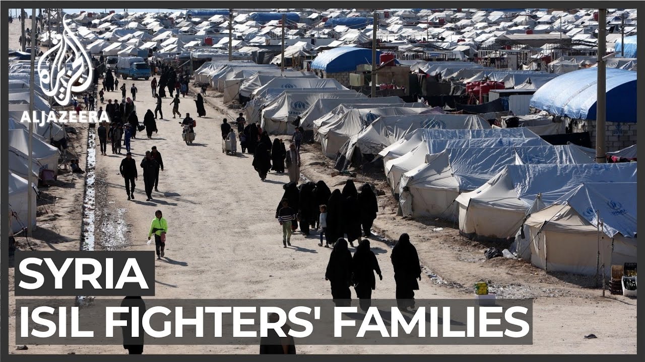ISIL fighters' families: Wives, children stranded in Syrian camps
