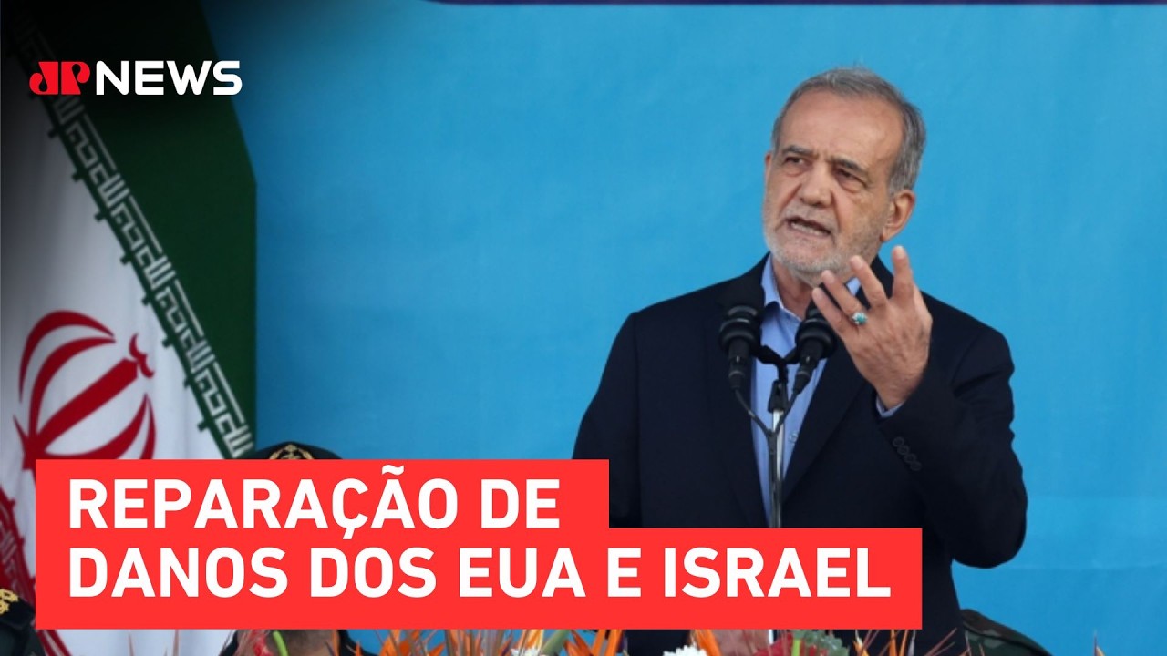 Presidente do Irã cita três condições para encerrar conflito
