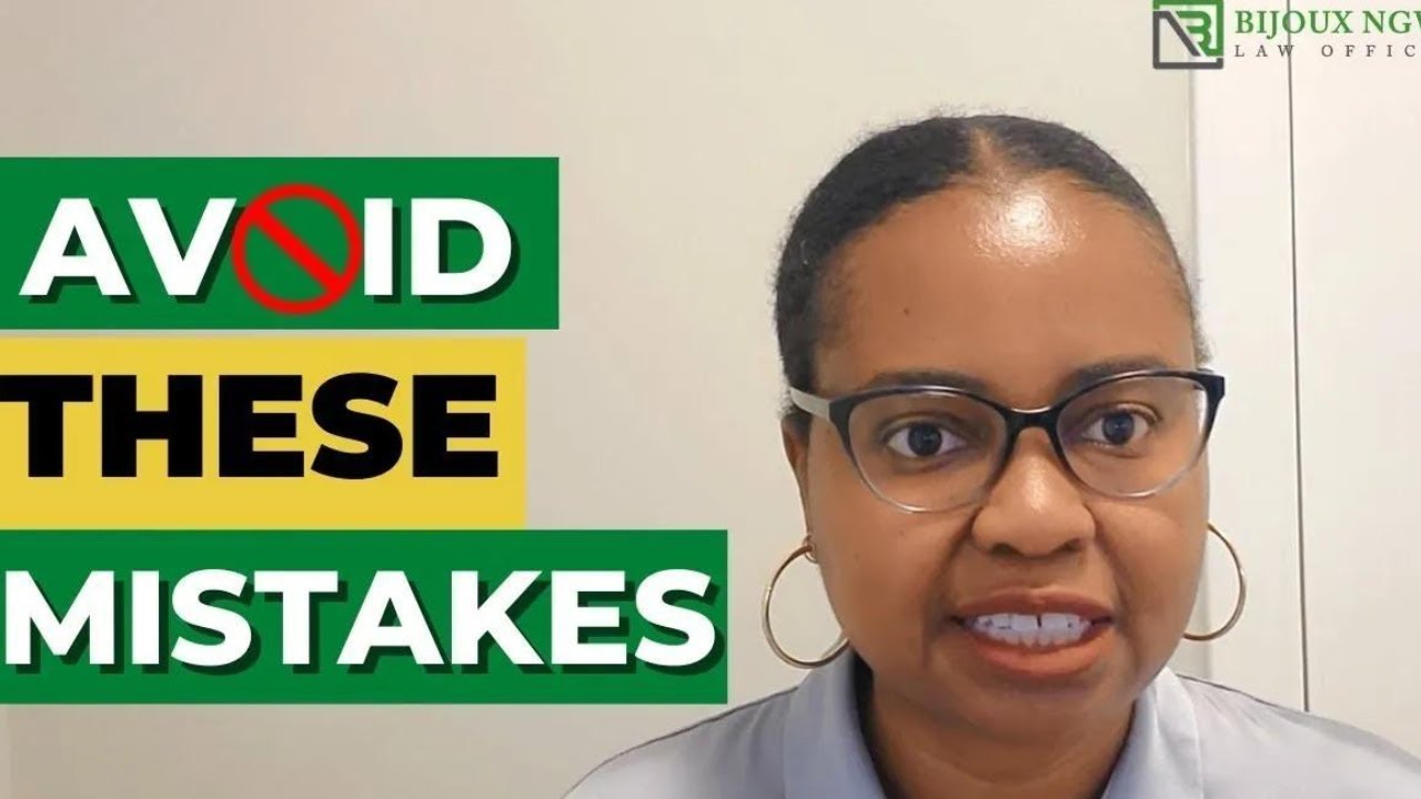 Adjustment Of Status-Common Mistakes And How to Avoid Them!!Great Tips!!