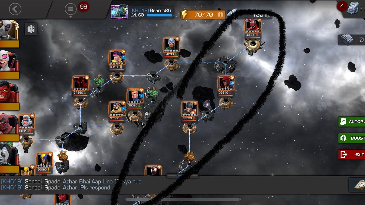 (Mcoc) Variant 8 chapter 1.1 Easy path Exploration itemless