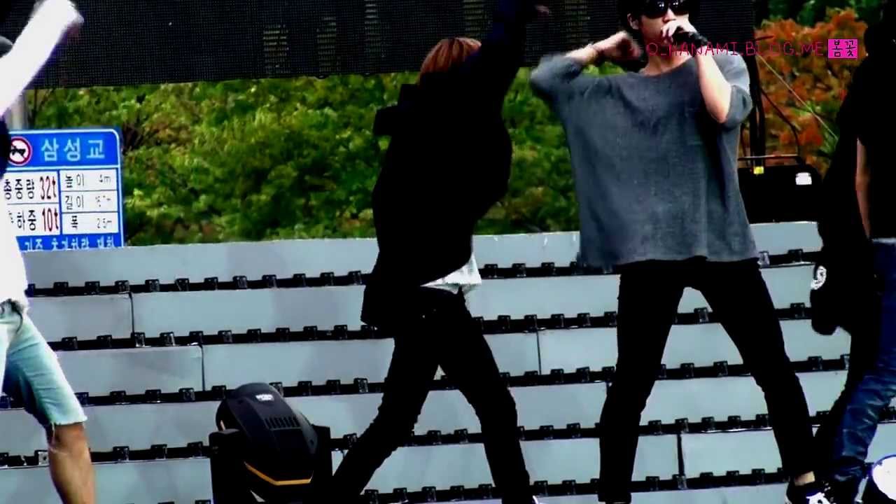 131006 Destiny Rehearsal 성종이 : 강남한류페스티벌 성종 INFINITE SUNGJONG