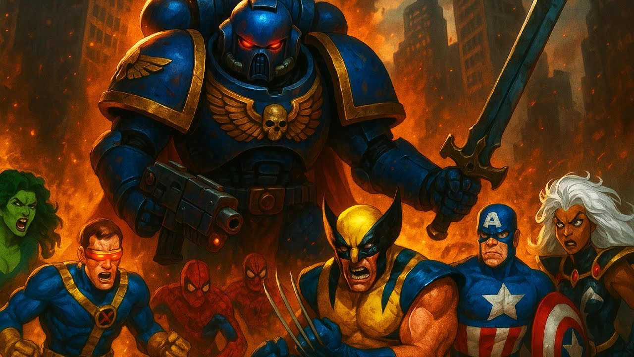 What If A Space Marine Came Into Marvel?