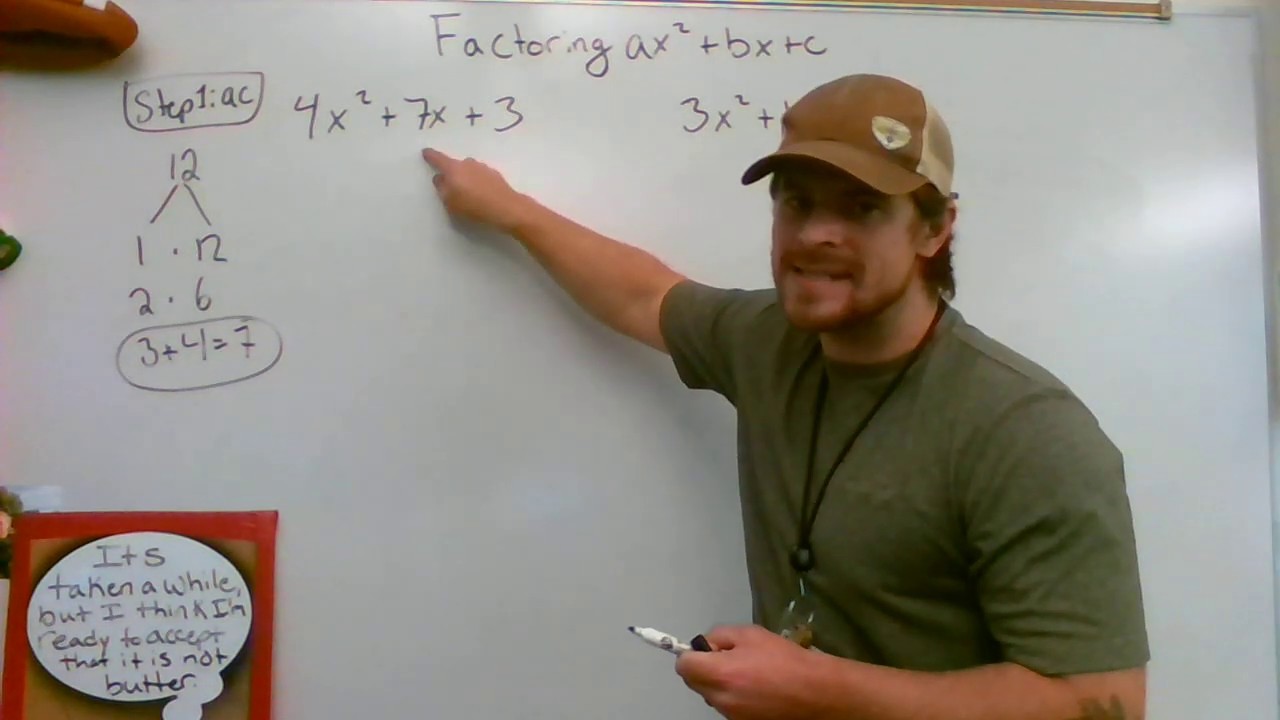 Factoring ax^2 + bx + c