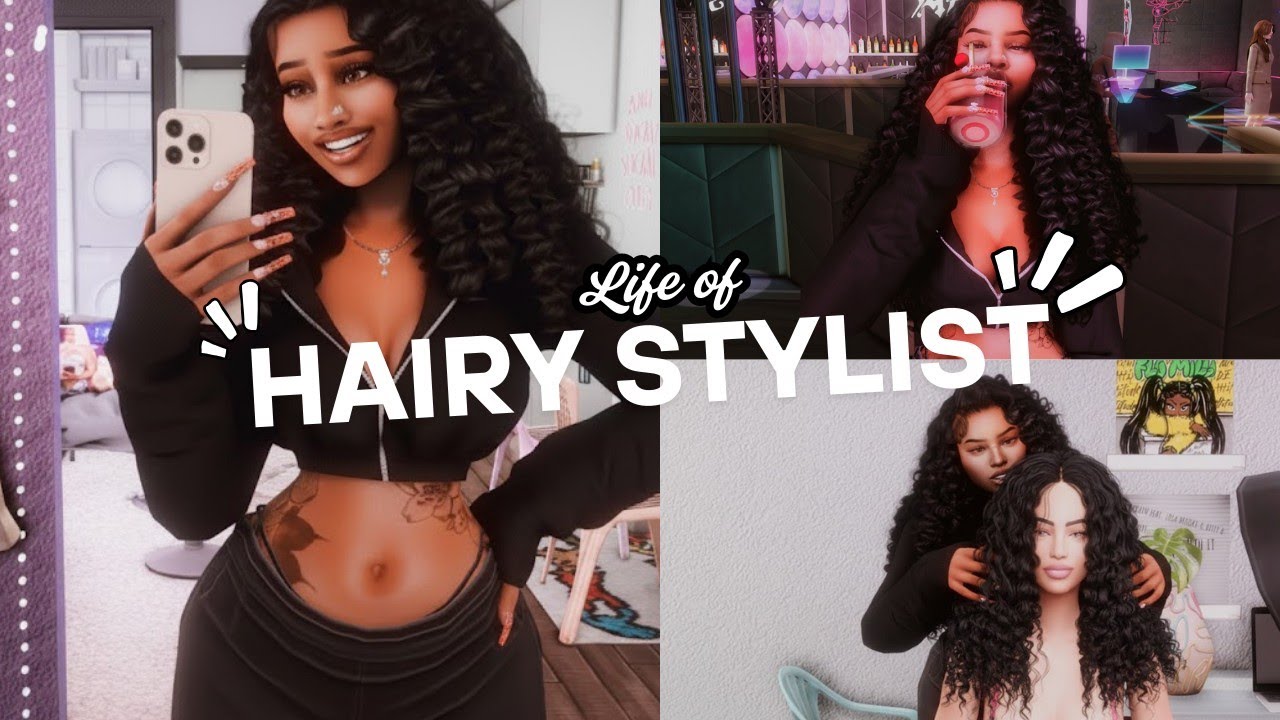 💘THE SIMS 4 LP: Becoming a Hairstylist💘Business and Hobbies.  #businessesandhobbies #blacksimmers 