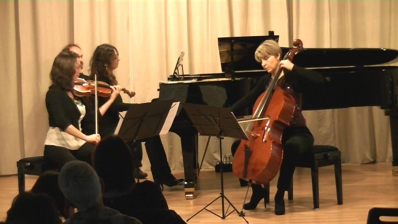 Jardin Musical - Fanny Mendelssohn - trio op.11 Dm III - (performed by: Trio Dafne)