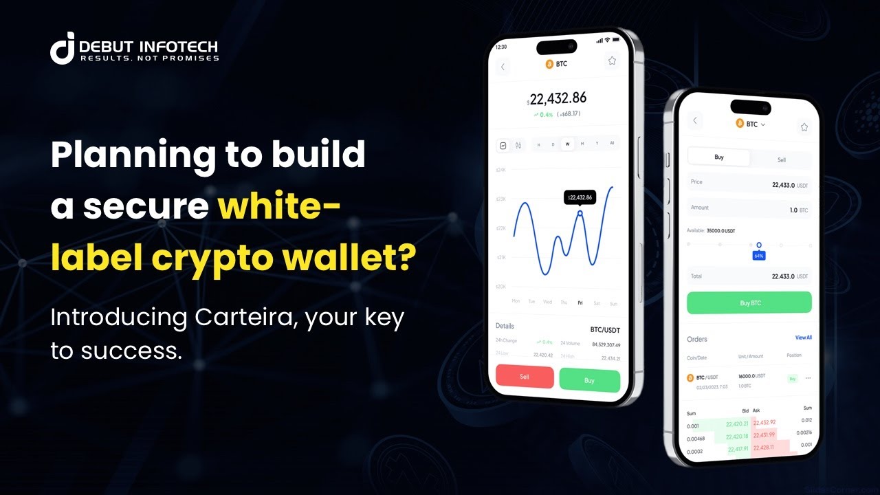 Create Your Own White Label Crypto Wallet | Cryptocurrency Wallet Development | Debut Infotech