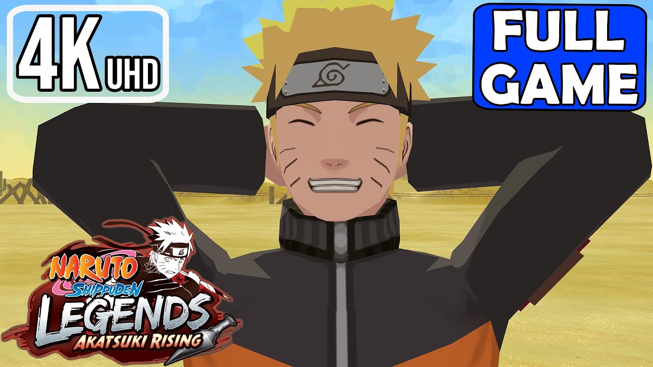 Naruto Shippuden LEGENDS AKATSUKI RISING [4K] Walkthrough Gameplay PART 1 FULL GAME - No Commentary