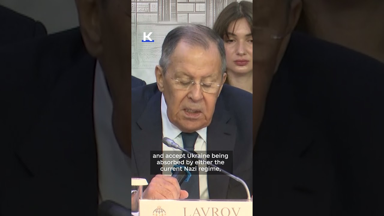 Lavrov claims EU adheres to &lsquo;Nazism&rsquo; over support for Ukraine