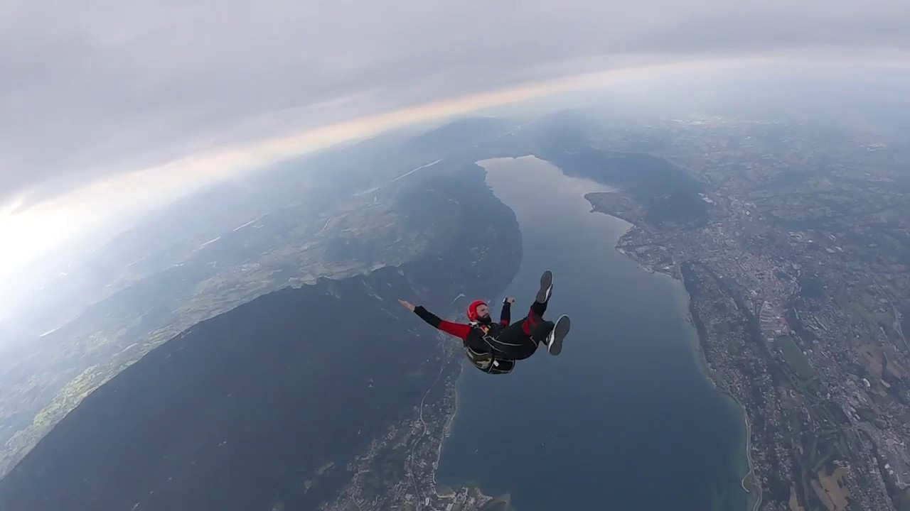 Brevet B chute dos savoie parachutisme