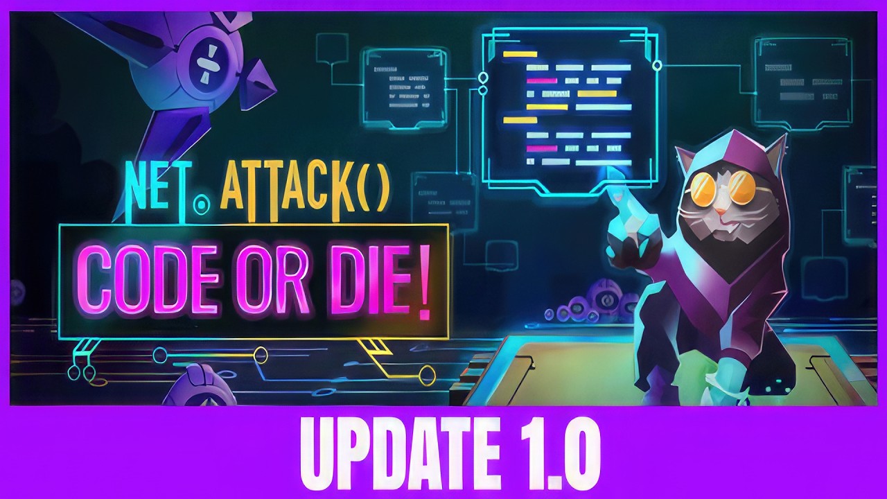 Net.Attack() - Code or Die! | Full Release | Gameplay PC