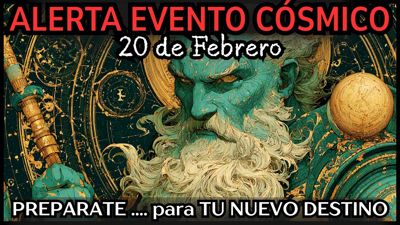 URGENTE! 20 de Febrero. El evento que marcará tu DESTINO. Conjunción SATURNO-NEPTUNO en ARIES