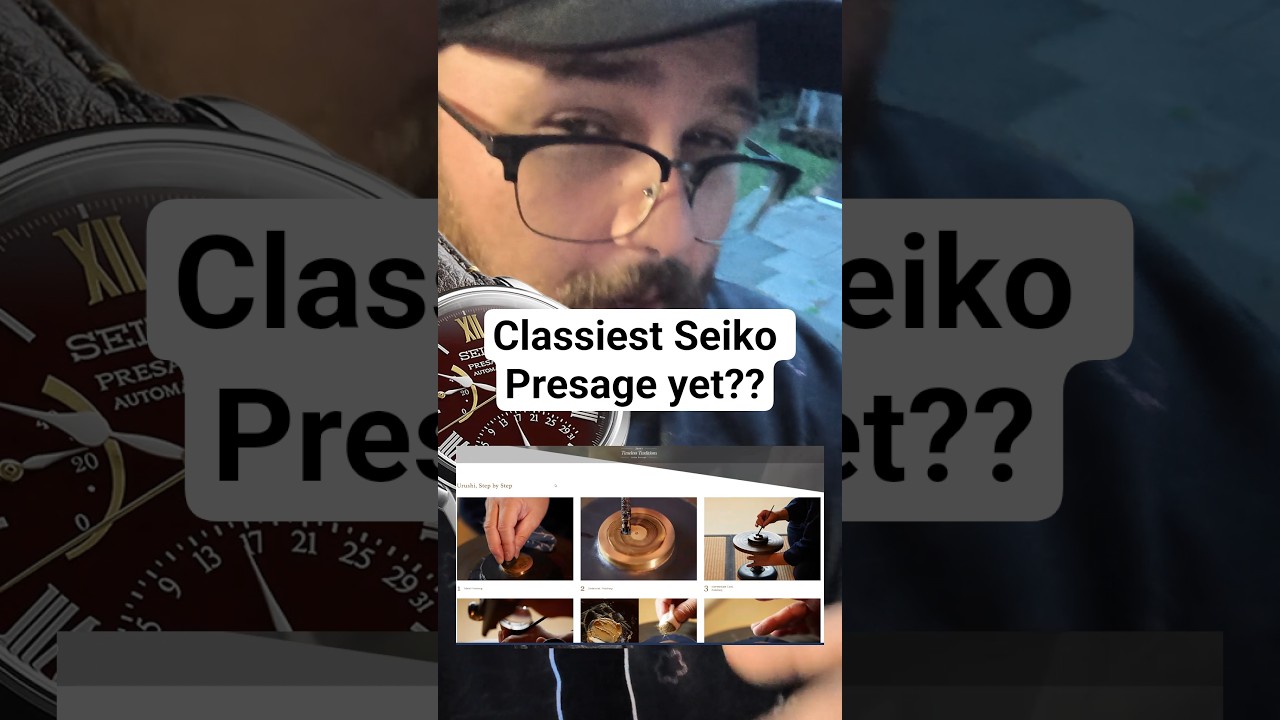 these Urushi lacquer dials are wild 