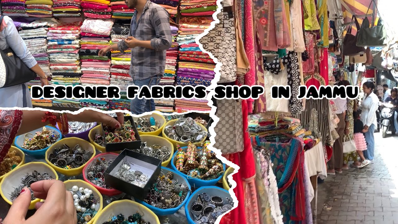 Jammu Ka Sarojini Market|| Parade Bazaar🛍||Patel Bazaar Jammu|| Famous Fabric Shop In Jammu| 