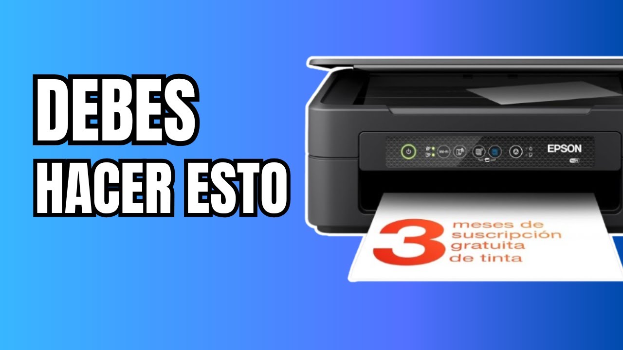 ✅ Configuración inicial (Setup) Epson XP-2200