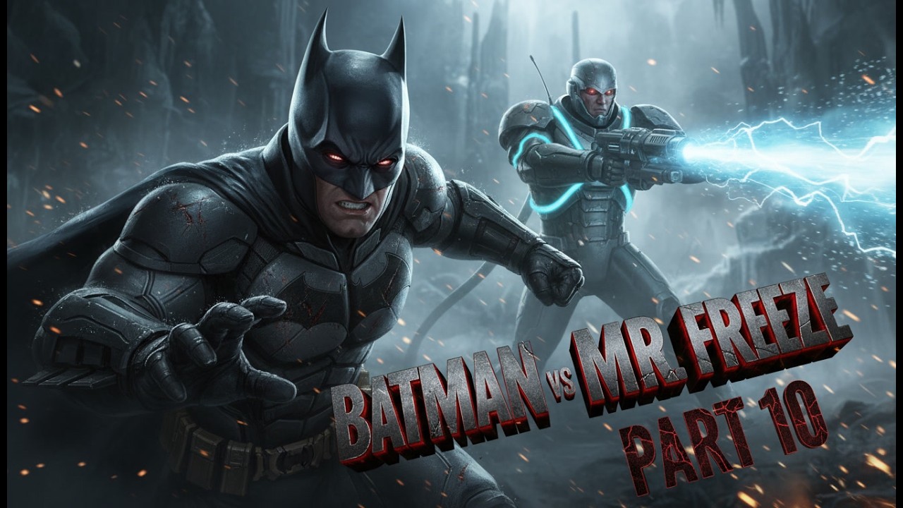BATMAN vs MR FREEZE 🔥 Final Ice Battle | Part 10 (Insane Fight)