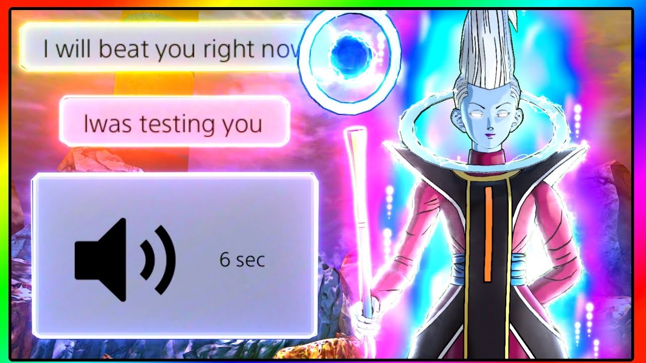 Он ругался в микрофон, так что я проучил его свистом | Dragon Ball Xenoverse 2