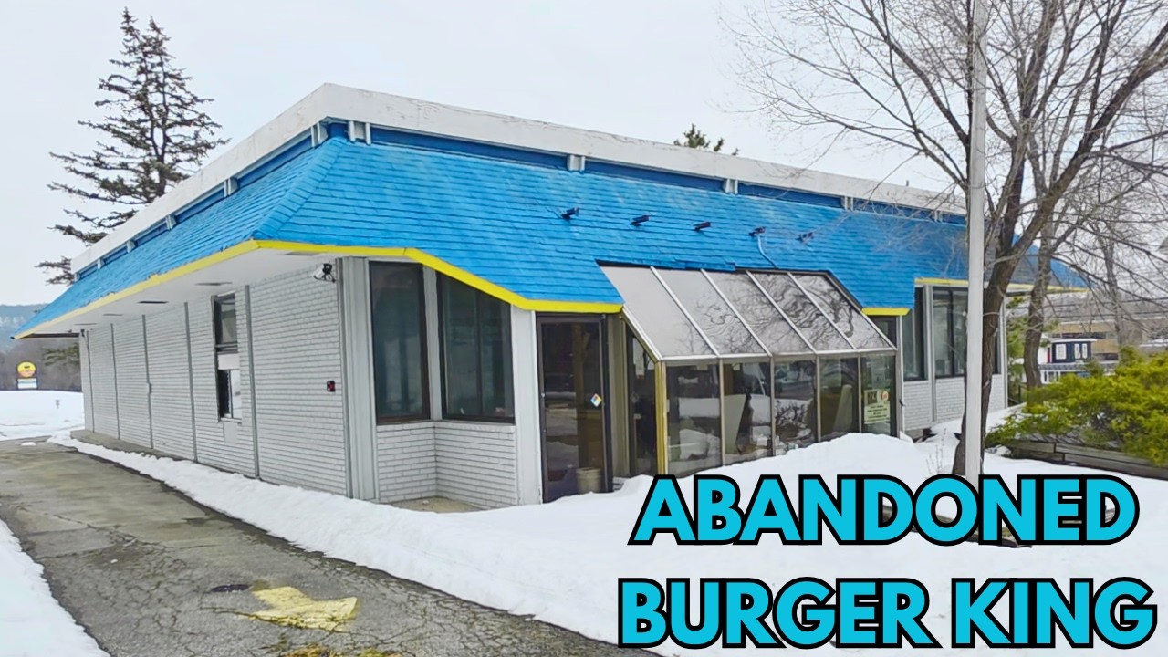 Abandoned 90's Burger King With Sunroom